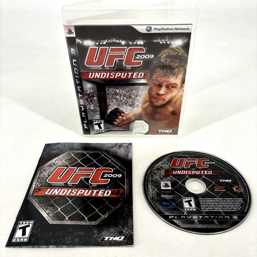UFC‎ 2009 Undisputed PS3 PlayStation 3 - Complete CIB